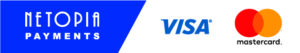 Logo Netopia Payments - VISA - mastercard